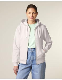 Sweat à capuche zip personnalisé Stanley Stella coton "MIXER" | SIP19