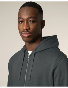Sweat à capuche zip personnalisé Stanley Stella coton "MIXER" | SIP19