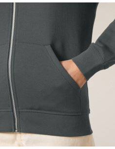 Sweat à capuche zip personnalisé Stanley Stella coton "MIXER" | SIP19