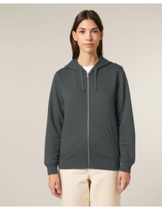 Sweat à capuche zip personnalisé Stanley Stella coton "MIXER" | SIP19