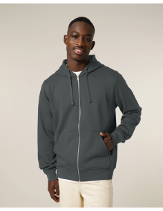 Sweat à capuche zip personnalisé Stanley Stella coton "MIXER" | SIP19