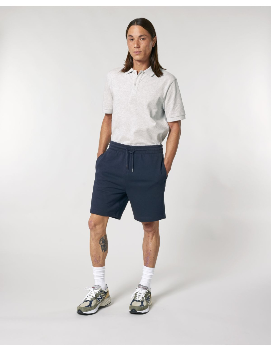 Short jogging unisexe premium en coton bio 300G "TRAINER 2.0" |SIP19