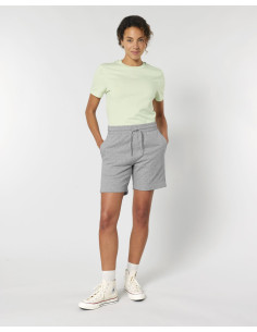 Short jogging unisexe premium en coton bio 300G "TRAINER 2.0" |SIP19