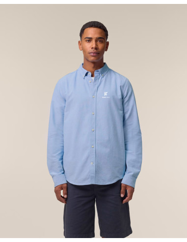 CHEMISE OXFORD HOMME PREMIUM EN COTON BIO 190G "STANLEY OXFORD SHIRT"