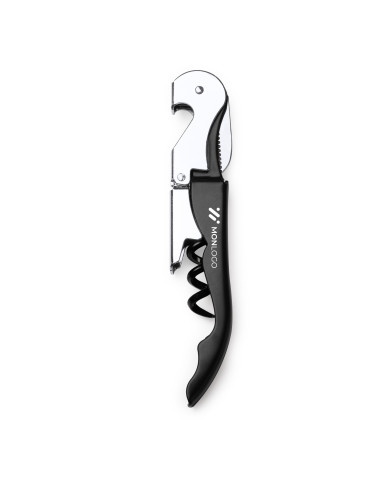 TIRE-BOUCHON SOMMELIER PERSONNALISABLE EN INOX "MERLOT"