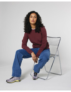 Sweat Stanley Stella unisexe coton bio personnalisable "ROLLER" | SIP19