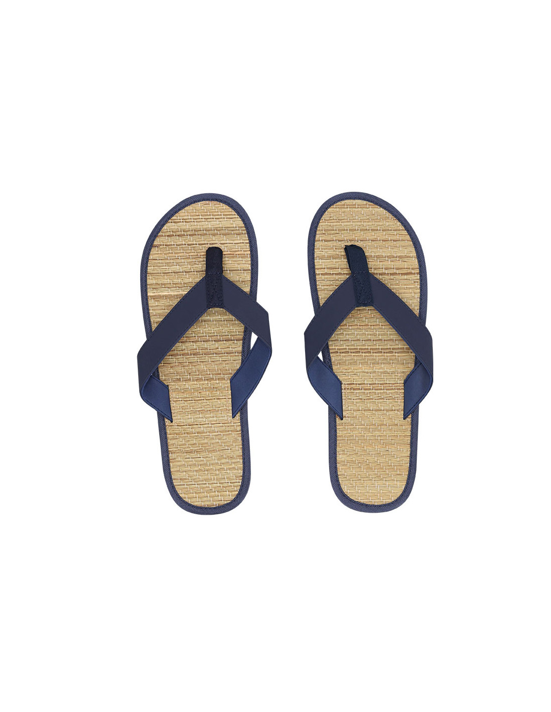 Tongs à personnaliser en paille "SIRGU" | SIP19