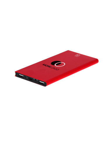 POWERBANK PERSONNALISÉ EN ALUMINIUM RECYCLÉ 8000 MAH "BARROLS"