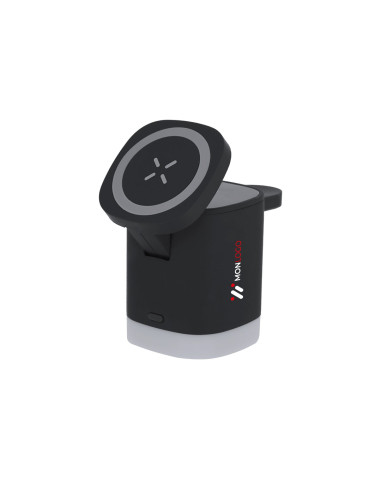 CHARGEUR À INDUCTION PERSONNALISÉ EN ABS RECYCLÉ 15W "RUCLOX"