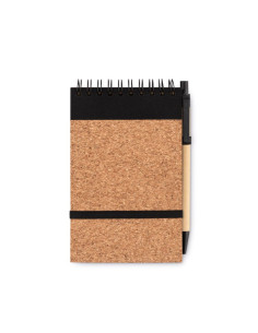 CARNET A6 EN LIEGE AVEC STYLO "SONORA" - Carnets personnalisés - SIP19