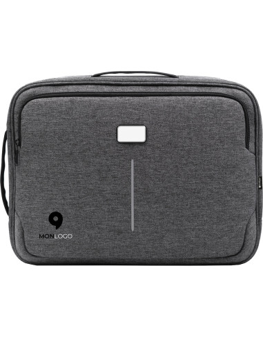 SACOCHE ORDINATEUR PREMIUM PERSONNALISABLE EN RPET "SPECTRE HYBRID"