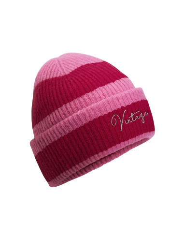 BONNET RAYÉ À PERSONNALISER EN RPET "BLOCK BEANIE"