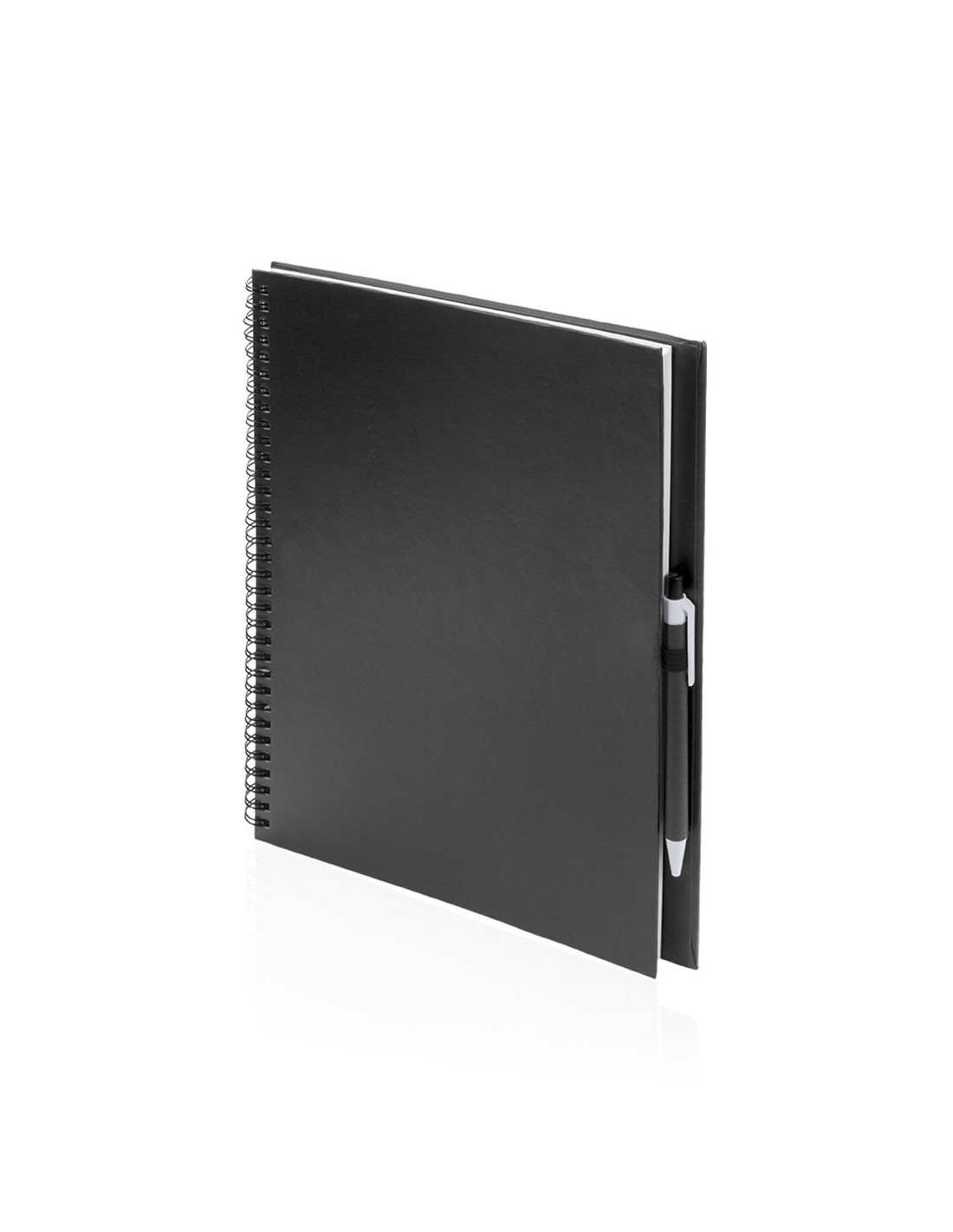 CARNET A4 ET STYLO RECYCLÉS "TECNAR" - Carnets personnalisés - SIP19
