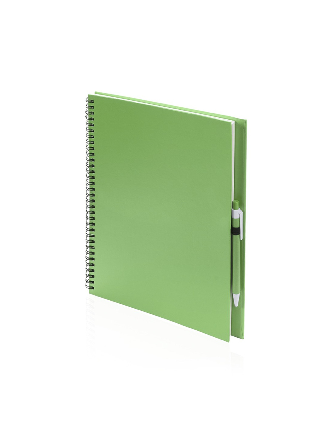 CARNET A4 ET STYLO RECYCLÉS "TECNAR" - Carnets personnalisés - SIP19