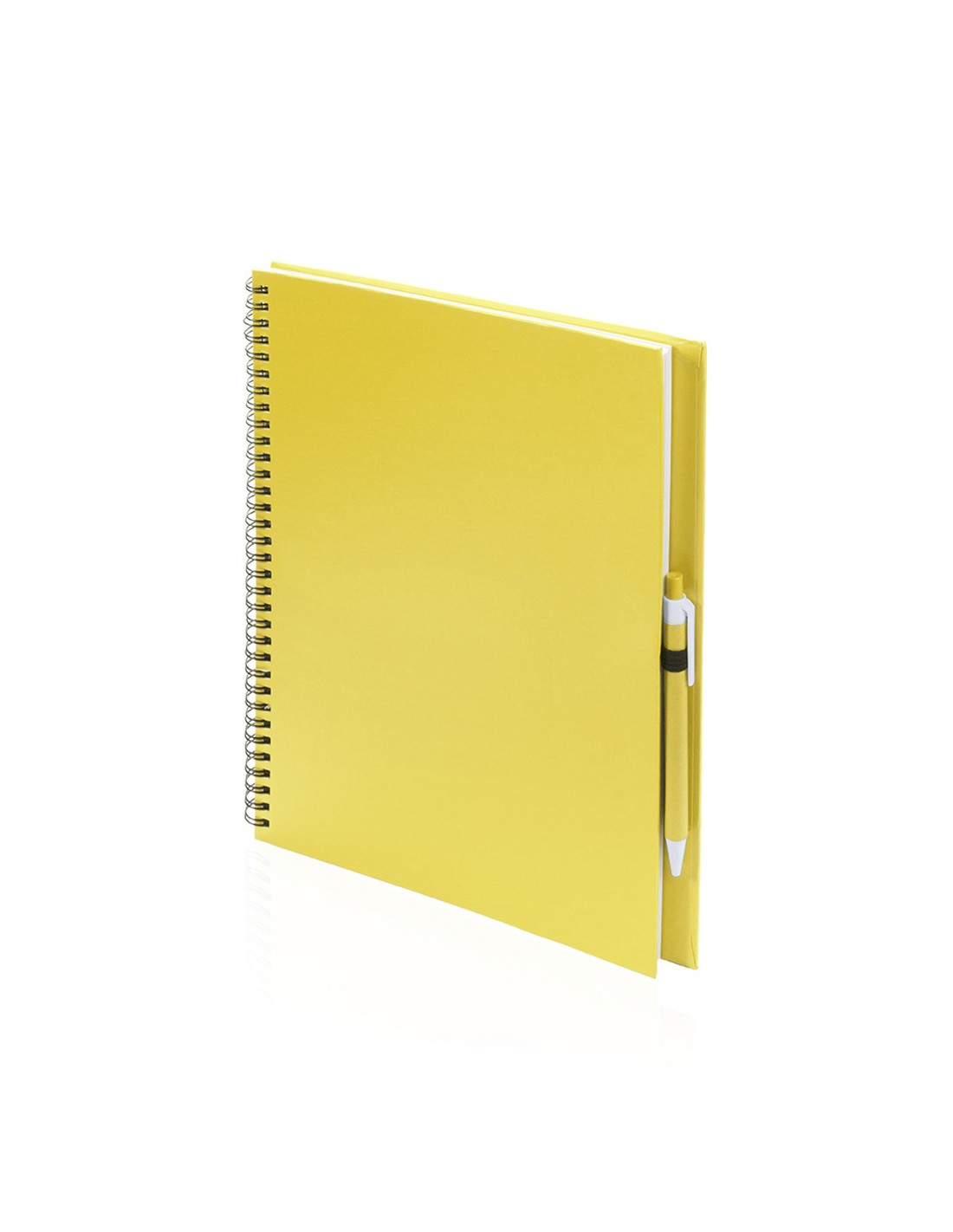 CARNET A4 ET STYLO RECYCLÉS "TECNAR" - Carnets personnalisés - SIP19