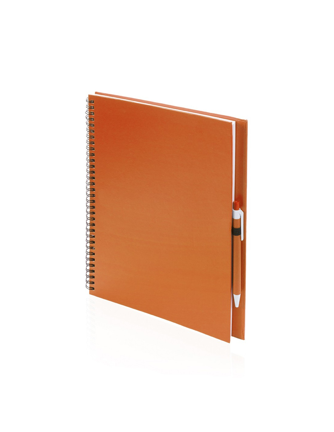 CARNET A4 ET STYLO RECYCLÉS "TECNAR" - Carnets personnalisés - SIP19