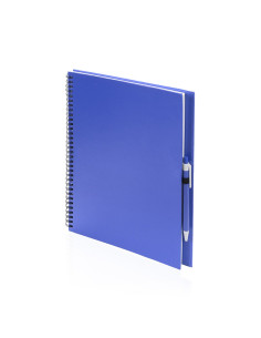 CARNET A4 ET STYLO RECYCLÉS "TECNAR" - Carnets personnalisés - SIP19