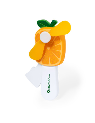 VENTILATEUR DE POCHE PROMOTIONNEL EN FORME DE FRUIT "MANHATTAN"