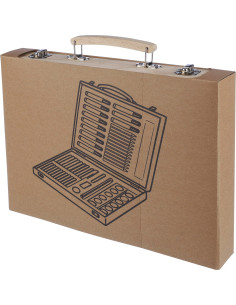 Coffret à dessin personnalisable en bois "THESSALY" | SIP19