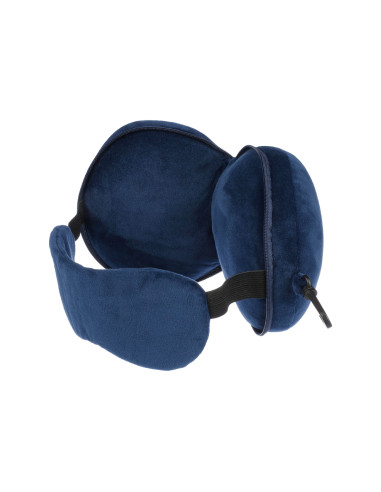 OREILLERS DE VOYAGE ET MASQUE DE NUIT PERSONNALISABLES "LONTINE"