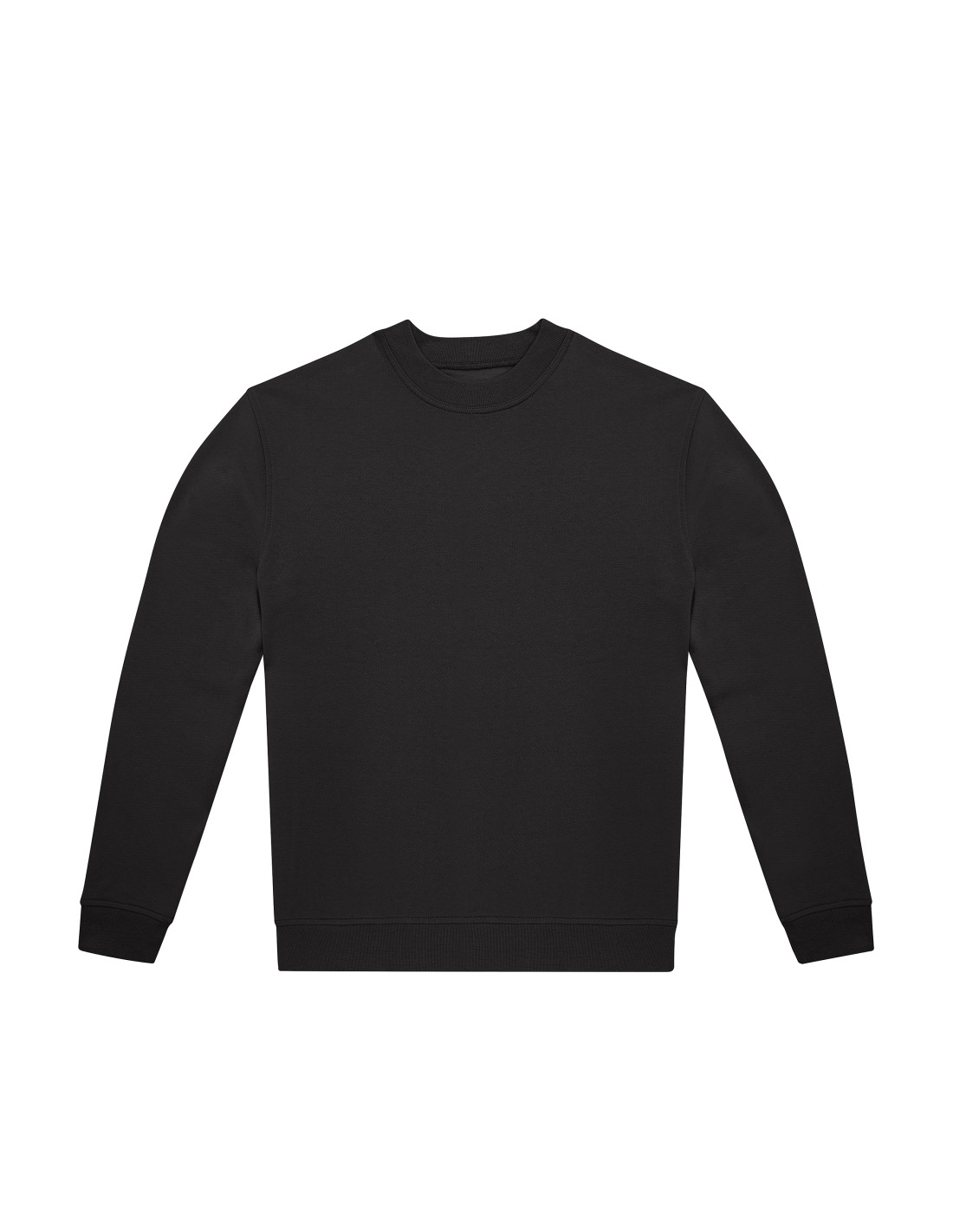 Sweat col rond unisexe personnalisé en RPET et coton 280G "MAYAS" | SIP19
