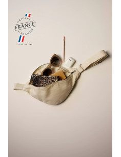 Banane personnalisable made in France coton recyclé "CLOVIS" | SIP19