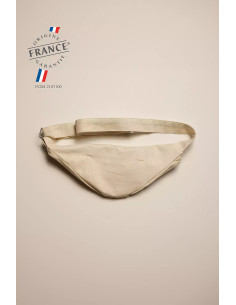 Banane personnalisable made in France coton recyclé "CLOVIS" | SIP19
