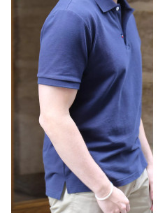 Polo unisexe made in France personnalisé coton bio "PIERROT" | SIP19