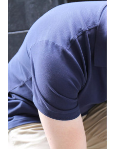 Polo unisexe made in France personnalisé coton bio "PIERROT" | SIP19