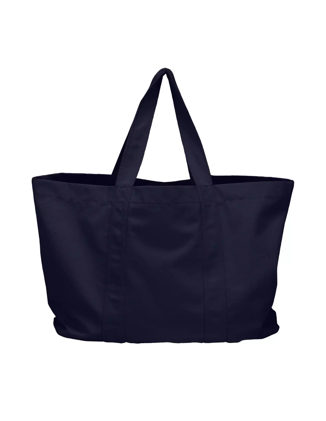 Sac cabas XL MIF personnalisé en coton recyclé "TRISTAN XL" | SIP19