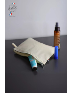 Trousse personnalisable made in France en coton bio 150G "MAÉ" | SIP19