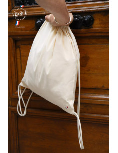 Sac à dos cordelettes personnalisé made in France 150G "CÔME" | SIP19
