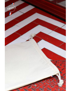 Pochette made in France personnalisée en coton bio 150G "GAËL" | SIP19