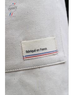 Tablier long MIF personnalisable en coton bio 275G "TANGUY | SIP19