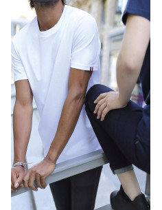 T-shirt unisexe MIF personnalisé en coton bio 170G "SACHA | SIP19