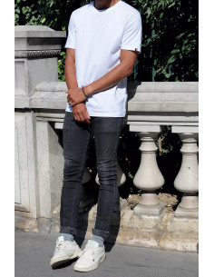 T-shirt unisexe MIF personnalisé en coton bio 170G "SACHA | SIP19