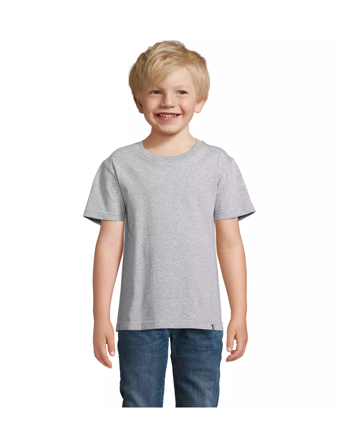 T-shirt enfant made in France personnalisé en coton 150G "LOU" | SIP19