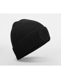 Bonnet publicitaire avec patch rond en RPET "BLASI" | SIP19