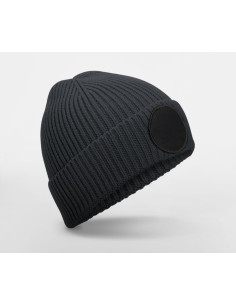 Bonnet publicitaire avec patch rond en RPET "BLASI" | SIP19