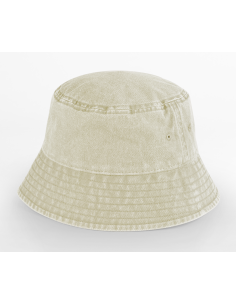 Bob vintage publicitaire en coton "RESATA" | SIP19