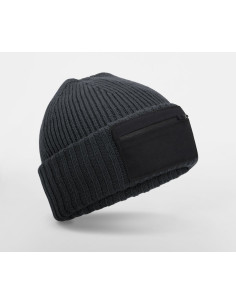 Bonnet personnalisable empiècement poche en RPET "SADRIA" | SIP19