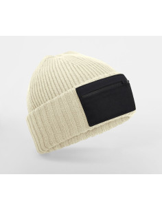 Bonnet personnalisable empiècement poche en RPET "SADRIA" | SIP19