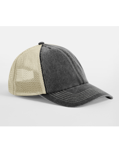 Casquette personnalisée 6 panneaux en coton et RPET "NINADA | SIP19