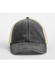 Casquette personnalisée 6 panneaux en coton et RPET "NINADA | SIP19