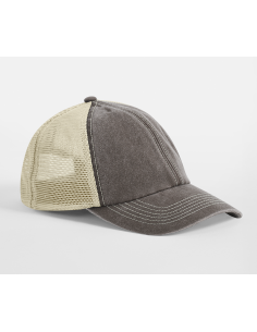 Casquette personnalisée 6 panneaux en coton et RPET "NINADA | SIP19