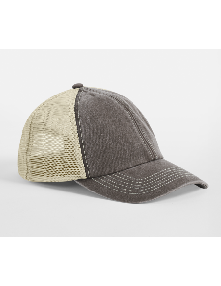 Casquette personnalisée 6 panneaux en coton et RPET "NINADA | SIP19
