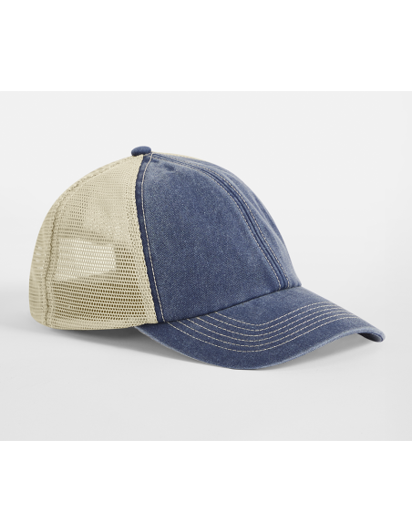 Casquette personnalisée 6 panneaux en coton et RPET "NINADA | SIP19