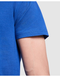 T-shirt à col V personnalisable en coton pour homme "SAMOYEDO" | SIP19