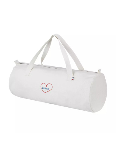 SAC POLOCHON MADE IN FRANCE PERSONNALISÉ EN COTON RECYCLÉ 275G "BRIEUC" 52x22cm