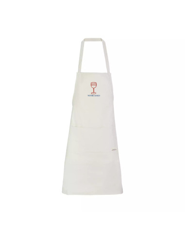TABLIER MADE IN FRANCE PERSONNALISABLE EN COTON BIO 275G "TANGUY"